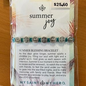 My Saint My Hero Summer Joy Blessings Bracelet